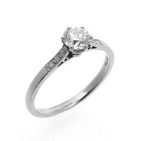 Guest and Philips - 0.50ct. Diamond Set, 18ct. White Gold Ring