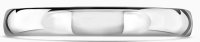 Guest and Philips - Platinum - Wedding Band, Size 3mm M AN3-0