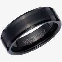 Unique - Tungsten - Ring, Size 64 7MM TUR-134-64