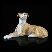 Richard Cooper - Whippet, Ceramic/Pottery/China Ornament 104BC