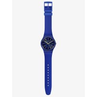 Swatch - Sunbrush Sky, Plastic/Silicone - Quartz Watch, Size 41mm SO29N101