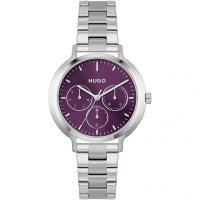 Hugo - #edgy, Stainless Steel - Quartz Watch, Size 38cm 1540110