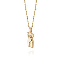 Daisy - Yellow Gold Plated Vita Necklace AN03-GP