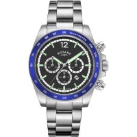 Rotary - Henley, Stainless Steel - Chrono Quartz Watch, Size 41mm GB05440-72