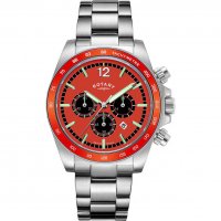 Rotary - Henley, Stainless Steel - Chrono Quartz Watch, Size 41mm GB05440-54