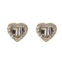 Guest and Philips - D 0.80ct Set, White Gold - 9ct Earrings TCAE1174WG
