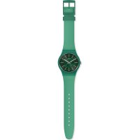 Swatch - Sunbrush Grass, Plastic/Silicone - Quartz Watch, Size 41mm SO29G100