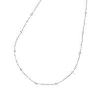 Dower and Hall - Sterling Silver Adjustable Necklace - CHAIN-S-SLIDER-15-18