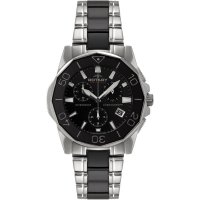 Rotary - Aqua Speed, Stainless Steel/Tungsten Chrono Watch