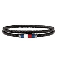 Tommy Hilfiger - Leather Double Wrap Bracelet - 2790056