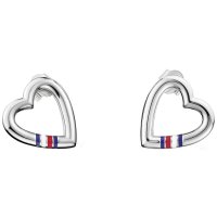 Tommy Hilfiger - Stainless Steel Heart Stud Earrings