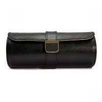 Wolf - Palermo, Leather Double Watch Roll Pouch 213902