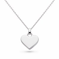 Kit Heath - Revival Heart, Rhodium Plated - Locket Necklace, Size 18" 90441RP