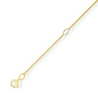 Guest and Philips - Yellow Gold - 9ct Curb Chain, Size 18" CN025L-18