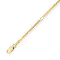 Guest and Philips - Yellow Gold - 9ct Curb Chain, Size 18" CN025DL-18