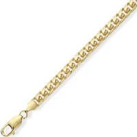 Guest and Philips - Curb, Yellow Gold 9ct Bracelet CN331-08