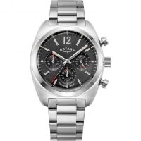 Rotary - Regent, Stainless Steel - Chrono Watch, Size 40mm GB05485-65