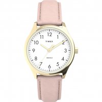 Timex - Leather EASY READER WATCH TW2V25200UP