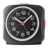 Seiko - Beep, Plastic/Silicone Quartz Alarm Clock QHE193K QHE193K