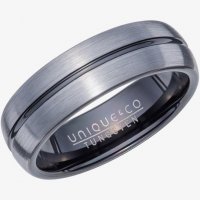 Unique - Tungsten - Ring, Size 66 TUR-129-66