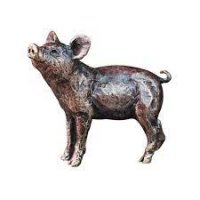Richard Cooper - Bronze Pig Ornament 2038