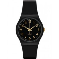 Swatch - Golden Tac, Plastic/Silicone - Quartz Watch, Size 34mm SO28B113