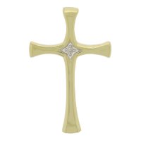 Guest and Philips - Diamond Set, Yellow Gold - CROSS PENDANT 09CRDI80346