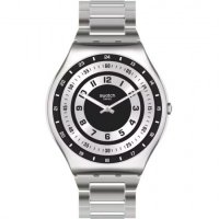 Swatch - Rings of Irony, Stainless Steel - Quartz Watch, Size 42mm SS07S121G