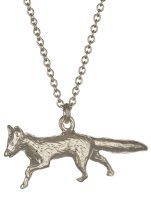 Alex Monroe - Sterling Silver Prowling Fox Necklace TCN8-S