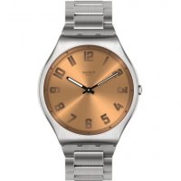 Swatch - Skin Irony, Stainless Steel - Quartz Watch, Size 42mm SS07S122G