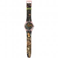 Swatch - Allegoria Della, Plastic/Silicone - Quartz Watch, Size 41mm SUOZ357