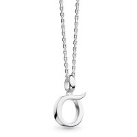Kit Heath - Letter O, Sterling Silver - Necklace, Size Adjustable 9198HPO019