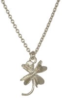 Alex Monroe - Lucky Clover, Sterling Silver Necklace RCN3-S