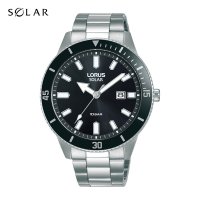 Lorus - Stainless Steel - Solar Watch, Size 43mm RX311AX9