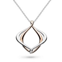 Kit Heath - Entwine Alicia, Rose Gold Plated Necklace 90019RRP