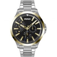 HUGO - #Leap, Stainless Steel - Quartz Watch, Size 45mm 1530174