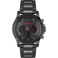 HUGO - #Impressforhim, Stainless Steel - Quartz Watch, Size 46mm 1530296