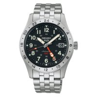 Seiko - 5 Sports, Stainless Steel - Field Deploy Mechanical GMT, Size 39.4mm SSK023K1