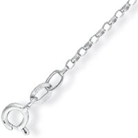 Guest and Philips - 9CT, White Gold BELCHER CHAIN CN740-18
