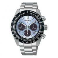 Seiko - Prospex, Stainless Steel - Crystal Trophy Speetimer Solar Chrono Watch, Size 41.4mm SSC935P1