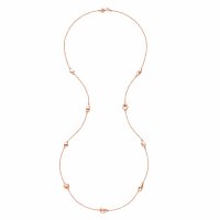 Dower and Hall - Rose Gold Plated Necklace - PEBN2-VR-32