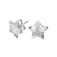 Dower and Hall - Nomad, Sterling Silver Star Earrings - NE234-S
