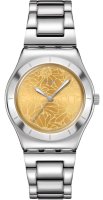 Swatch - Petal Swirl, Stainless Steel Quartz Watch YLS236G