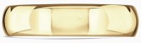 Guest and Philips - Traditional Court, Yellow Gold - 9ct Wedding Band, Size T AN5G-9Y-T
