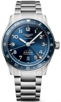 Longines - Spirit, Stainless Steel Zulu Time Auto Watch L38124936