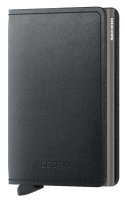 Secrid - Slimwallet, Aluminium Wallet SMi-Black