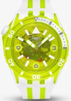 Swatch - Egg Yolk, Plastic/Silicone Quartz Watch SSCU09J100