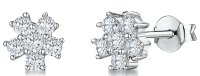 Jools - Cubic Zirconia Set, Sterling Silver - Stud Earrings KPE1392