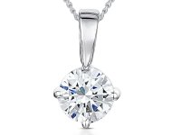Jools - Cubic Zirconia Set, Sterling Silver - Necklace KPN005