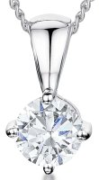 Jools - Cubic Zirconia Set, Sterling Silver - Necklace KPN006
